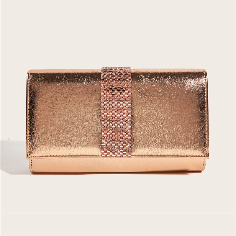 XMESSUN New PU Leather Crossbody Diamonds Clutch Bags for Women Designer Fashion Lady Casual Chain Shoulder Evening Pouch Bag