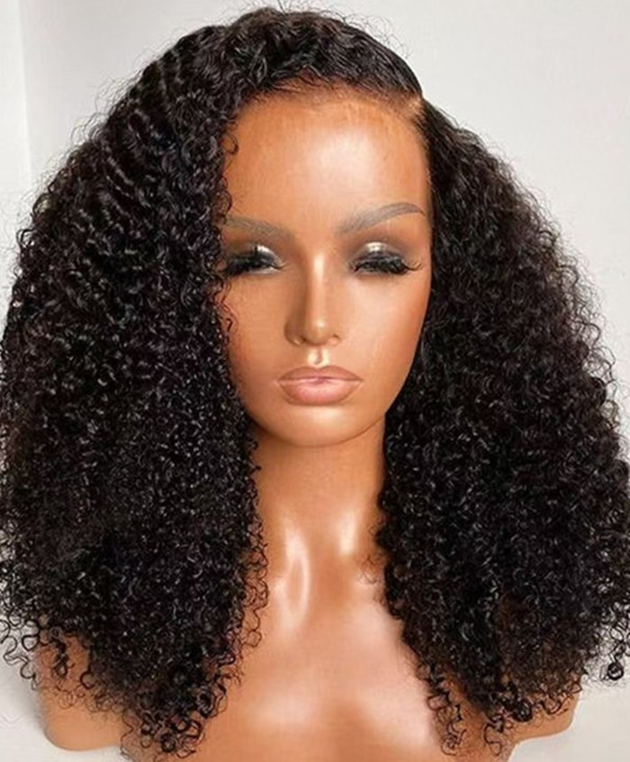 4a 4b 4c afro kinky curly human hair wig for black women top selling glueless raw brazilian human hair weave wigs