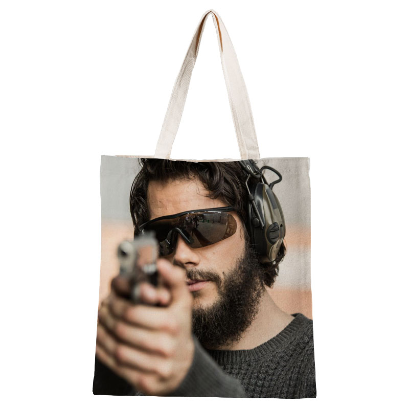 Ladies Handbags Dylan O’Brien Canvas Tote Bag Cotton Cloth Shoulder Shopper Bags for Women Eco Foldable Reusable Shopping Bags