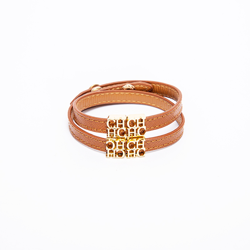 CH Fashion New Women's Bracelet Double Letters Accessories Versatile Delicate Pure Color Simple