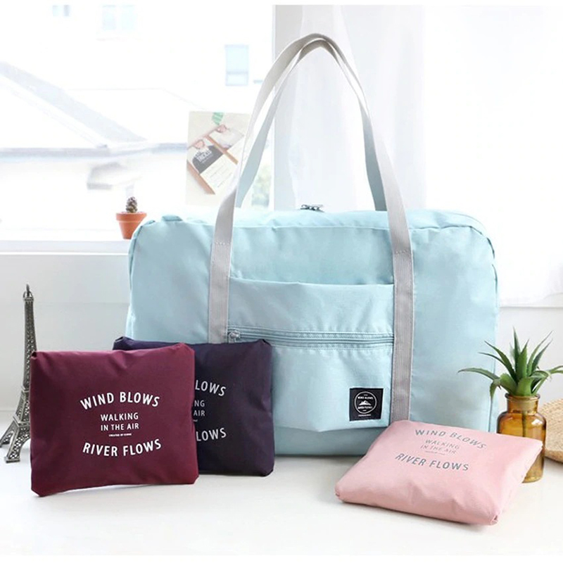 New Nylon Foldable Travel Bags Unisex Large Capacity Shoulder Bag Luggage Women WaterProof Handbags Travel Bags