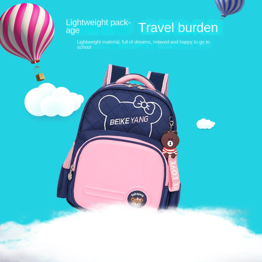 Children's Backpack For Girl School Bags Children Boy Schoolbag Primary Book Bag School Kids Waterproof Korean Student Backpacks