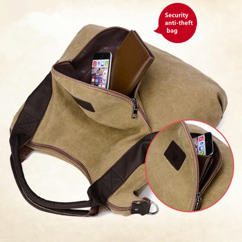 2023 Brand Large Pocket Casual Tote Women's Handbags Shoulder Handbags Canvas Capacity Bags For Women Messenger Bags Women Bag