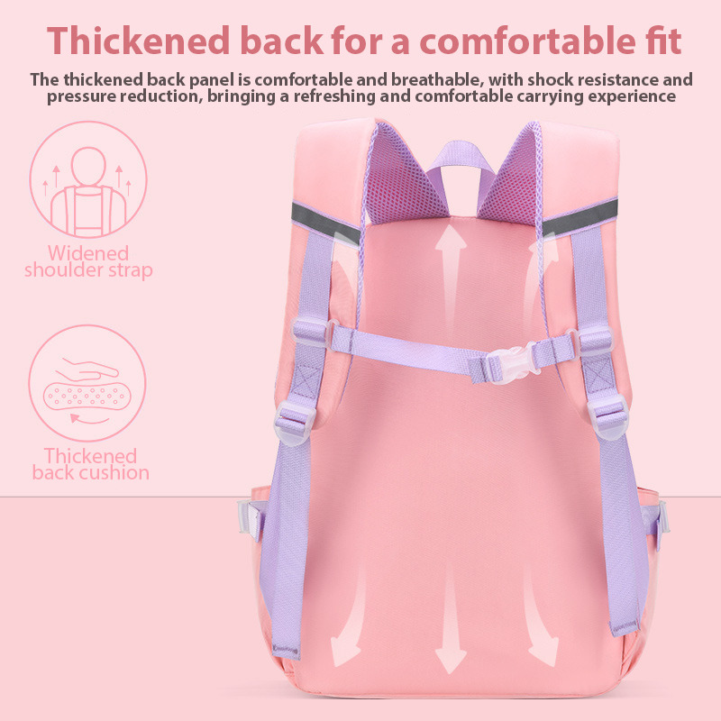 Cute Children School Backpack For Girls Waterproof School Bag Princess Students Backpack Teenager Schoolbag