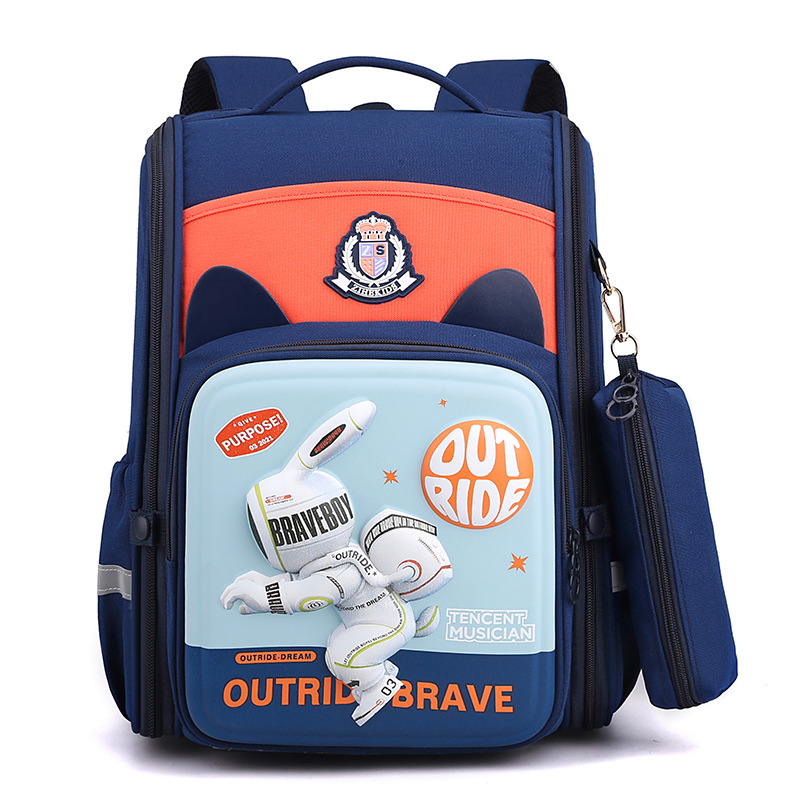 Children's backpack Boy space Schoolbags Primary School Backpack 1-3 Grade Kids Bookbag Large Capacity Mochila Infantil Escolar
