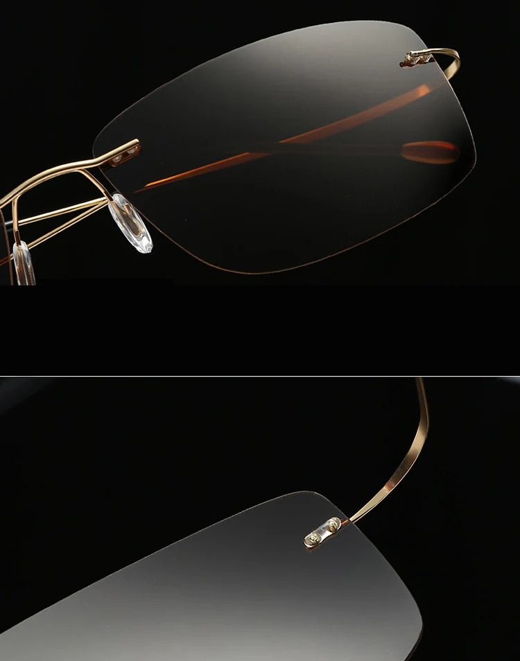 8.9g pure frameless high-definition night vision goggles polarized sunglasses memory mirror fishing sunglasses Oculos Gafas De Sol 241106