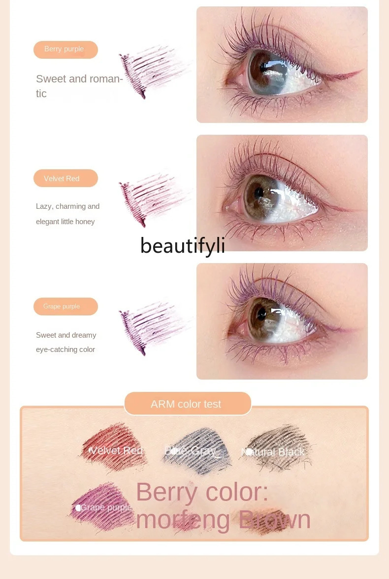 Ukiss mascara primer waterproof long curl stain free styling liquid eye black 241107