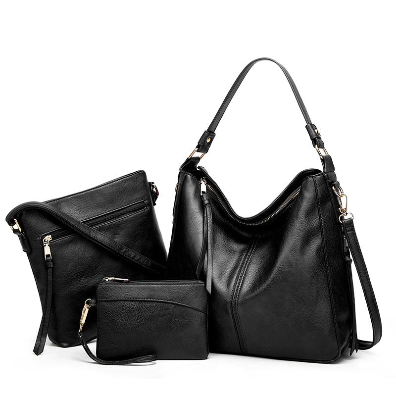 Luxury 3-piece Suits Women Bag High Quality Shoulder Bag Handbag For Women 2024 Designer Luxur Female Ladies Purse Tote Bag