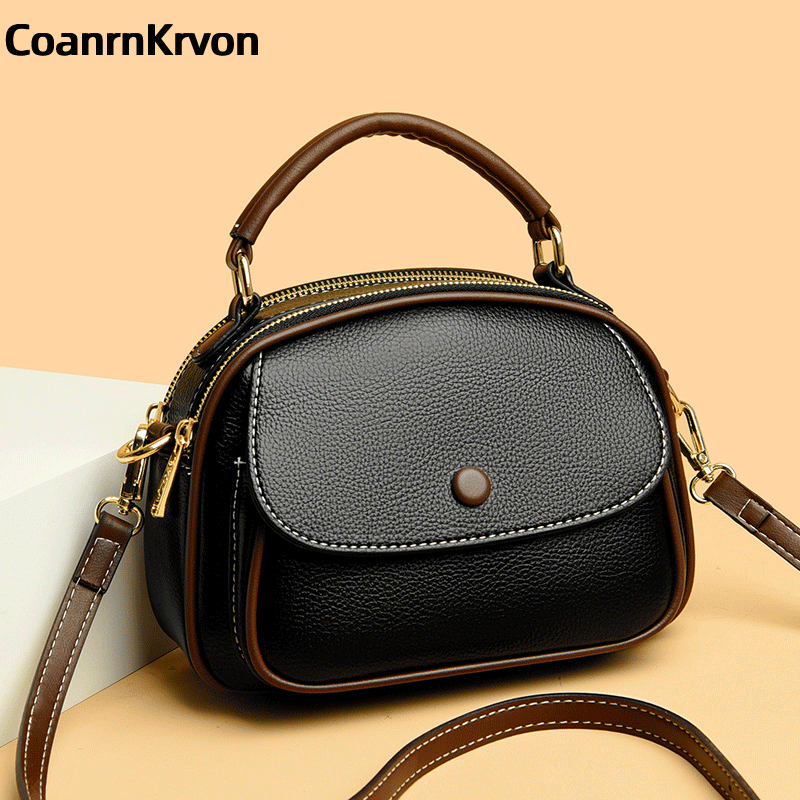 Luxury Ladies hold-all New Fashion Ladies Handbags Designer Cross body High Quality Shoulder Bags Women's Triple Zipper Tote Bag