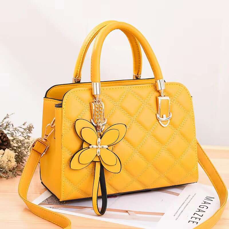 Korean version of high-quality women's bag, simple and versatile texture handbag, boutique shoulder bag bags