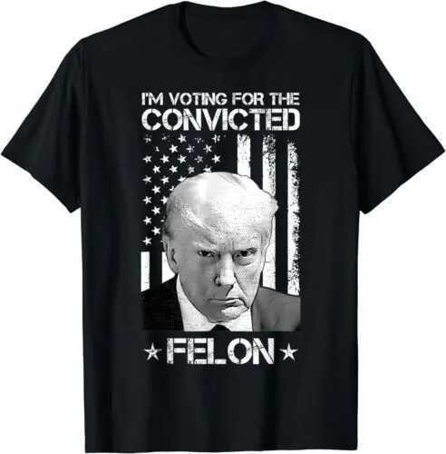 I voted for the 2024 convicted ferret unisex T-shirt X241107