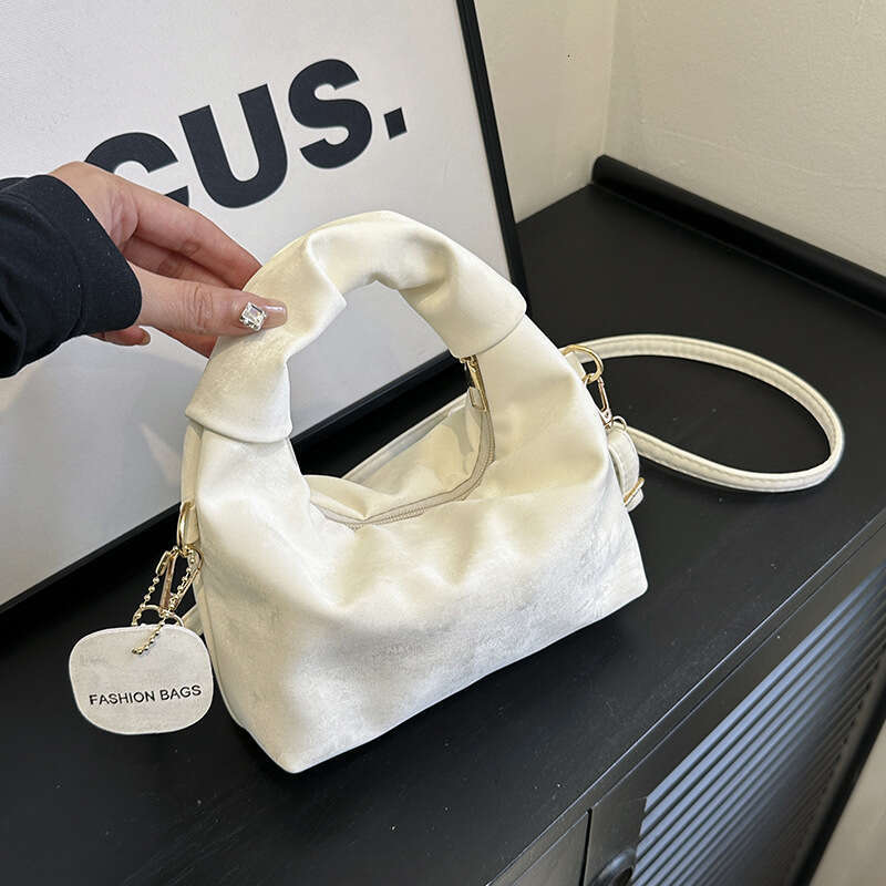 2024 New Women's Phone Zero Wallet Trendy and Fashionable Girl Shoulder Simple Handheld Folded Crossbody Bag