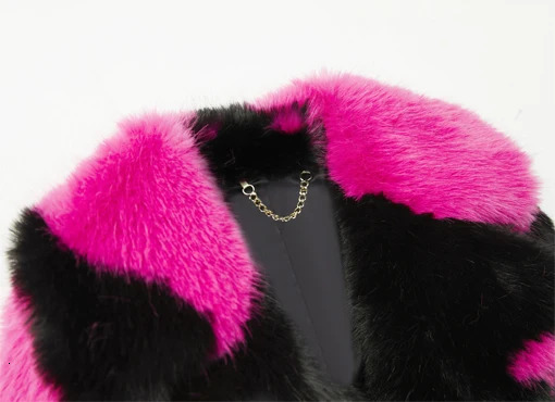 Winter Womens Coat Pattern Comparative Artificial Fur Mink Coat Waist Bag 241107