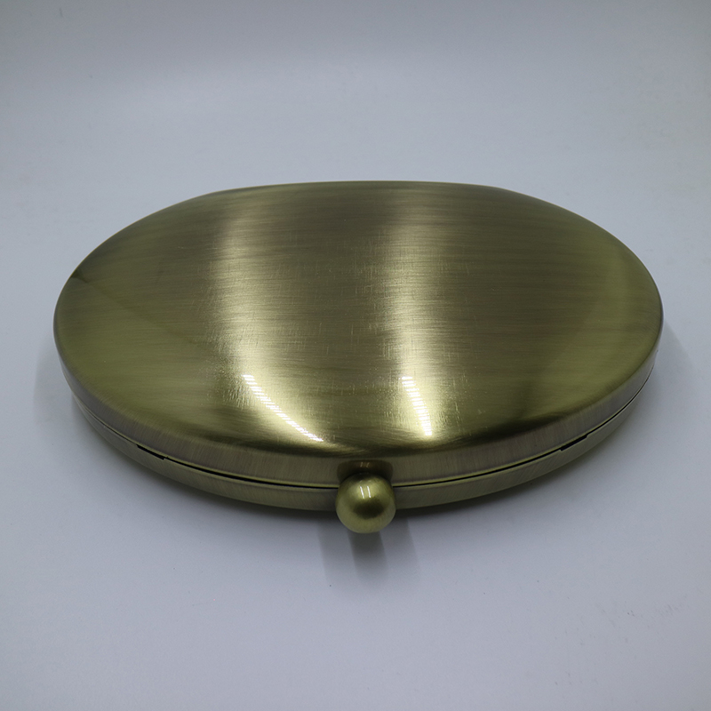 Royal Nightinglaes Oval Metal Hard Case Shell Clutch and Evening Bags Gold/Silver/Bronze/Gunmetal for Womens Party Prom