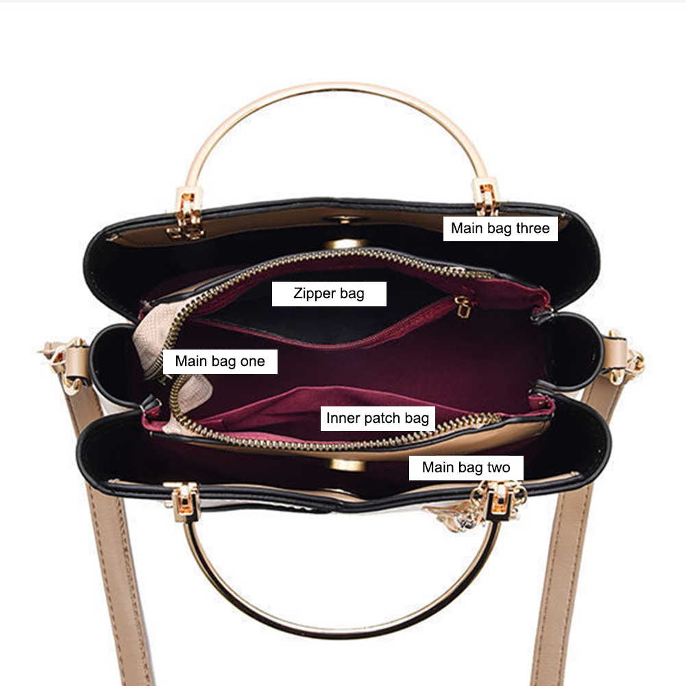 Spring And Summer Trendy Ladies Handbags Tote Bag Design Shoulder Crossbody Bags Large Capacity Women's PU Leather Messenger Bag