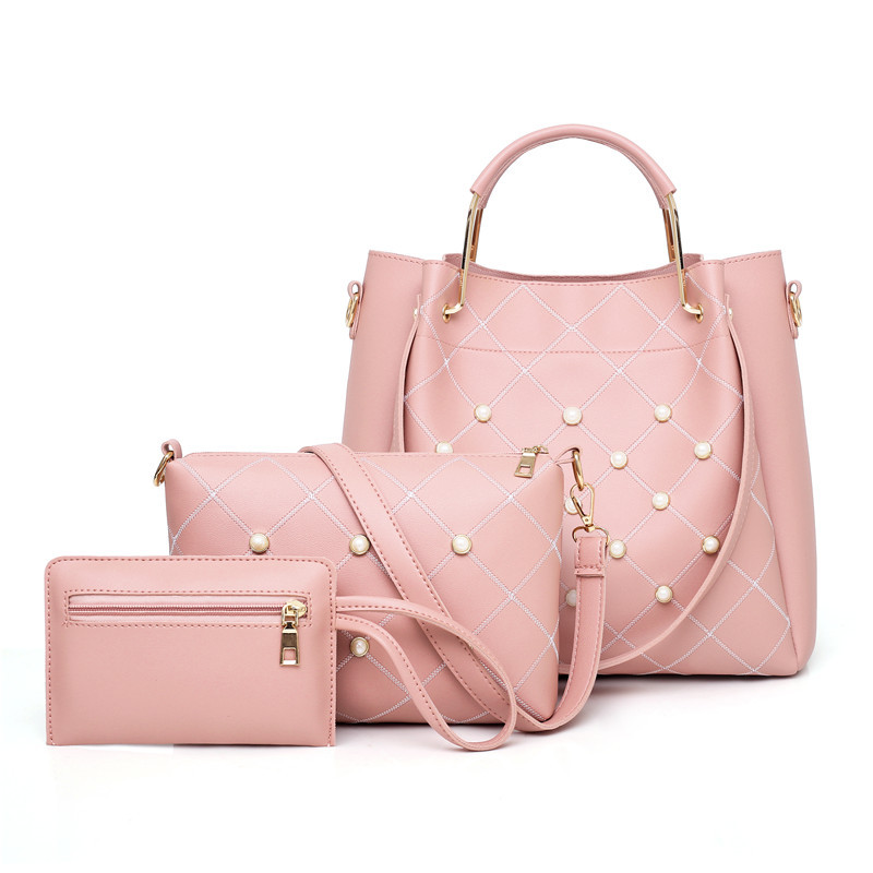 2023 NEW 3PCS Women Composite Bag Luxury Leather Purse and Handbags Famous Brands Designer Sac Handbag Female Shoulder Bag Set
