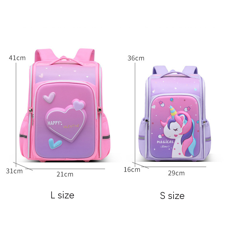 Girls School Backpacks Children School Bags Boys Backpacks for Students Orthopedic Bags School Unicorn Backpack for Teenagers