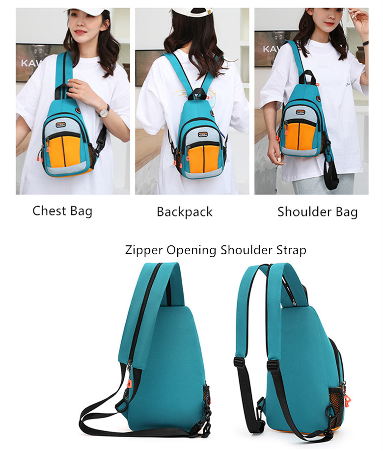 Fengdong small crossbody bags for women messenger bags casual sling chest bag female mini travel bag sport backpack shoulder bag