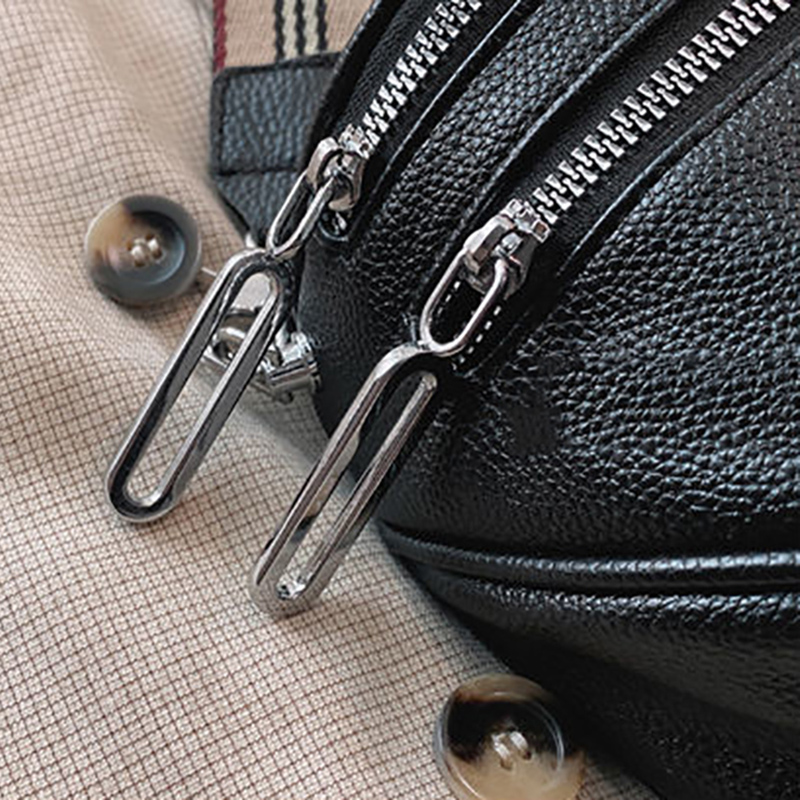 Simple Style Women Shoulder Bags Large Capacity Saddle Crossbody Bag Purse Black PU Leather Female Handbag Clutch Packs