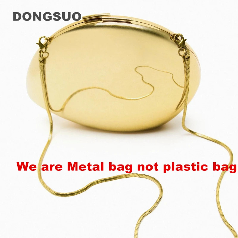 Womens metal silver shell bag cute evening clutch bag with shoulder strap used for wedding party small wallet er handbag 241107ww