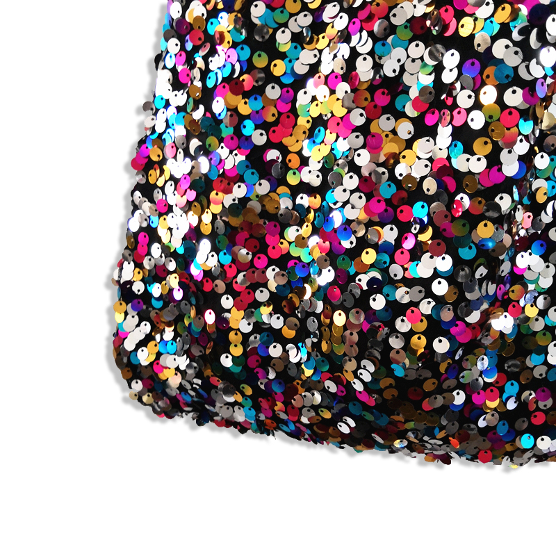 New Arrival Colorful Mermaid Sequins Hands Bags For Women Rainbow Sequin Beaded Vest Bag Female Casual Wrist Bag Japan Tote Lady