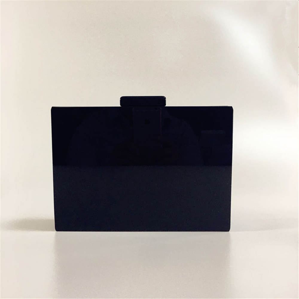 Stylish Evening Bags Luxury Geometric Wedding Vintage Acrylic Clutch Purse Party Prom Elegant Colors Contrast Patchwork Handcase