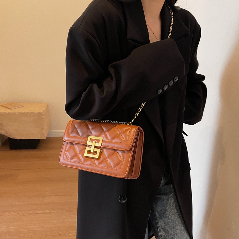 New 2024 high-end design Luxury Bag Women's Handbag Purse Shoulder Bag Square Messenger Bag PU crossbody bag Light luxury