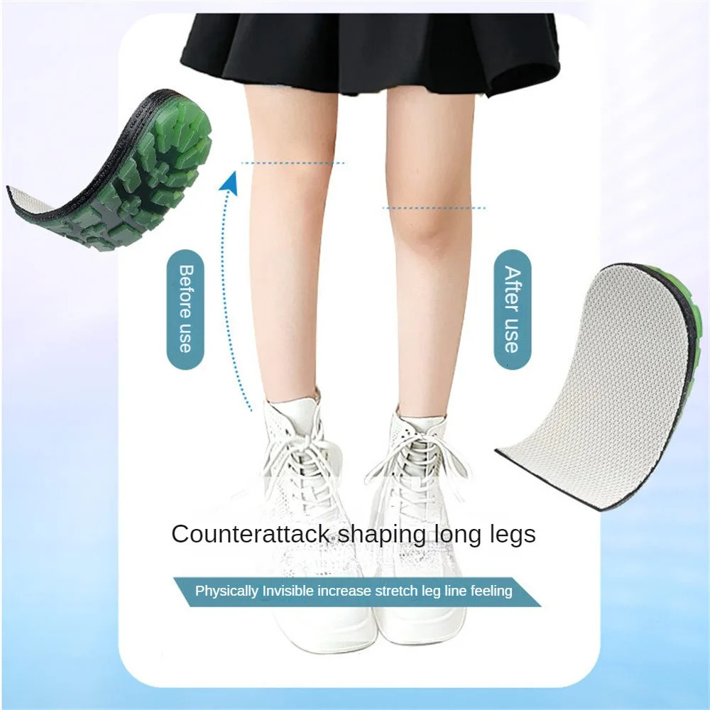 1/3/5 pairs of boots with half pad durability and half height pad insole booster suitable for foot shape gray 241106