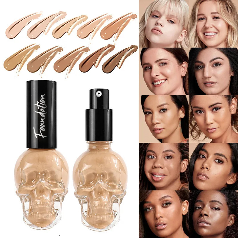 Foundation make-up concealer Contour free Liquid Natural Long lasting foundation make-up Private Label 241107