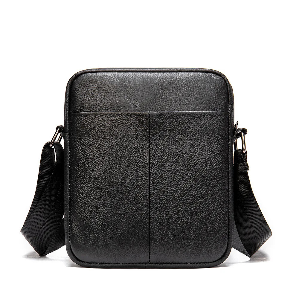Casual Style shoulder bags for men ner y crossbody male leather messenger mini bag cowskin 241106