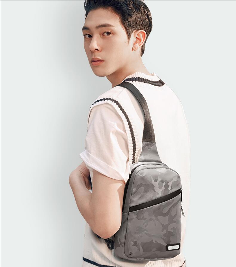 Youth Chest bag male tide brand backpack camouflage small messenger bag men's fashion tide canvas 2020 new shoulder bag
