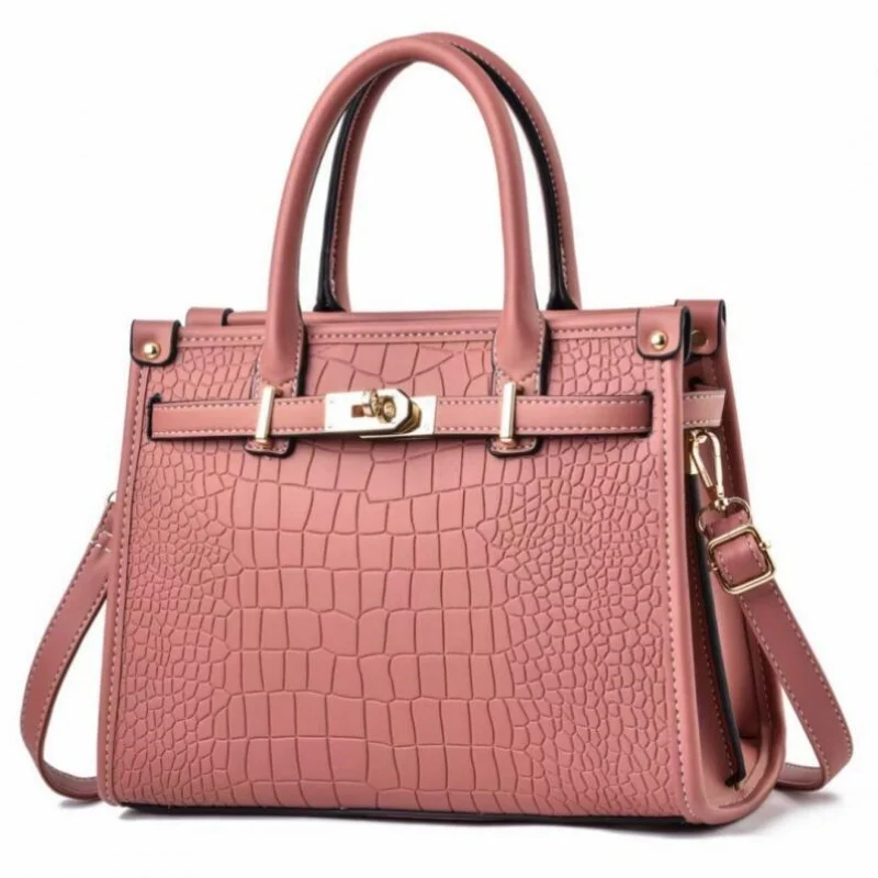 New Crocodile Pattern High Quality Crossbody Bag Soft Leather Luxury Handbags Elegant Bags New Direct Selling Women's Bag