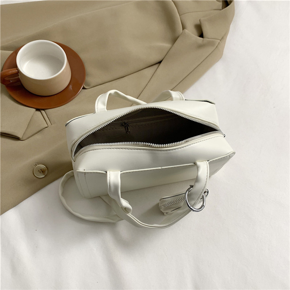 Women Fashion Shoulder Bag PU Leather Casual Grocery Bag Large Capacity Simple Tote Handbag Commute Bag with Matching Clutch Set