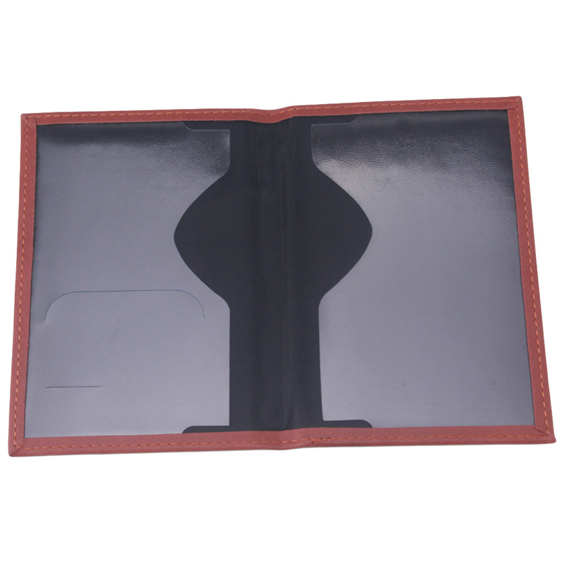 Elegant Women Passport Cover On The Passport Case Passport Pouch Solid Color World Universal Travel Passport Ticket Holder Cover