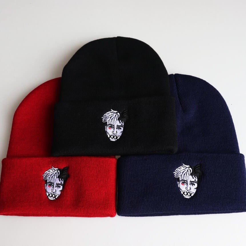 High quality design, men and women autumn/winter embroidered knitted skiing pullover woolen hat