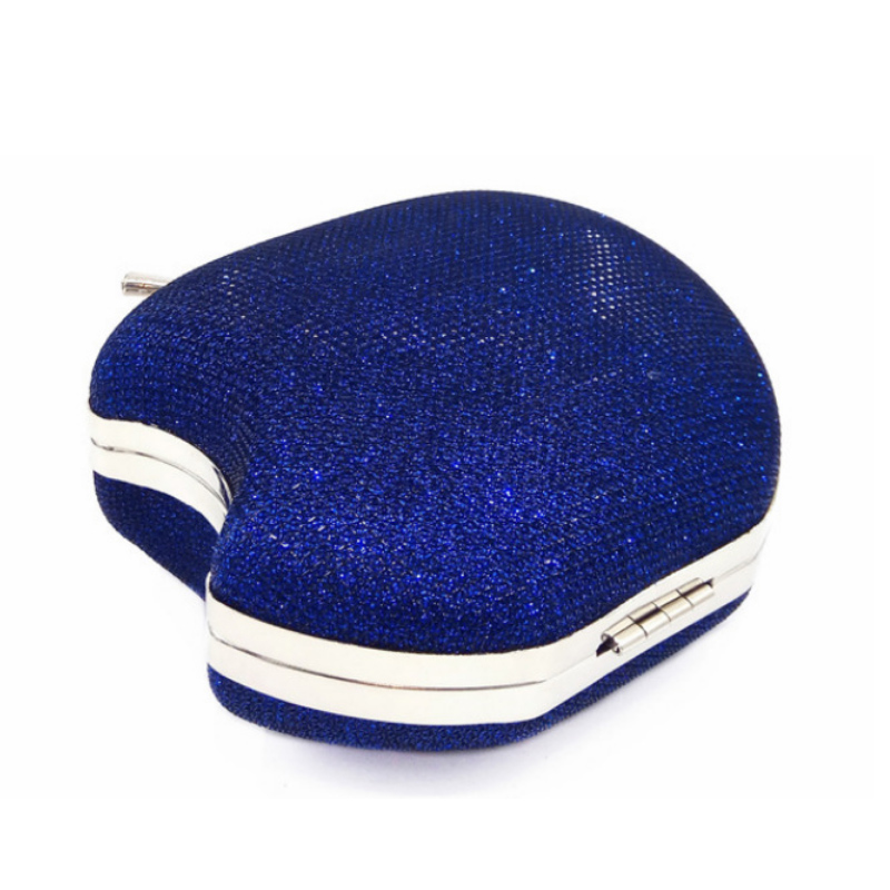 DOYUTIG Women's Crystal Apple Shape Evening Bag Female Luxury Clutch Bags Wedding Diamond Beaded Bag Rhinestone Party Bags A176
