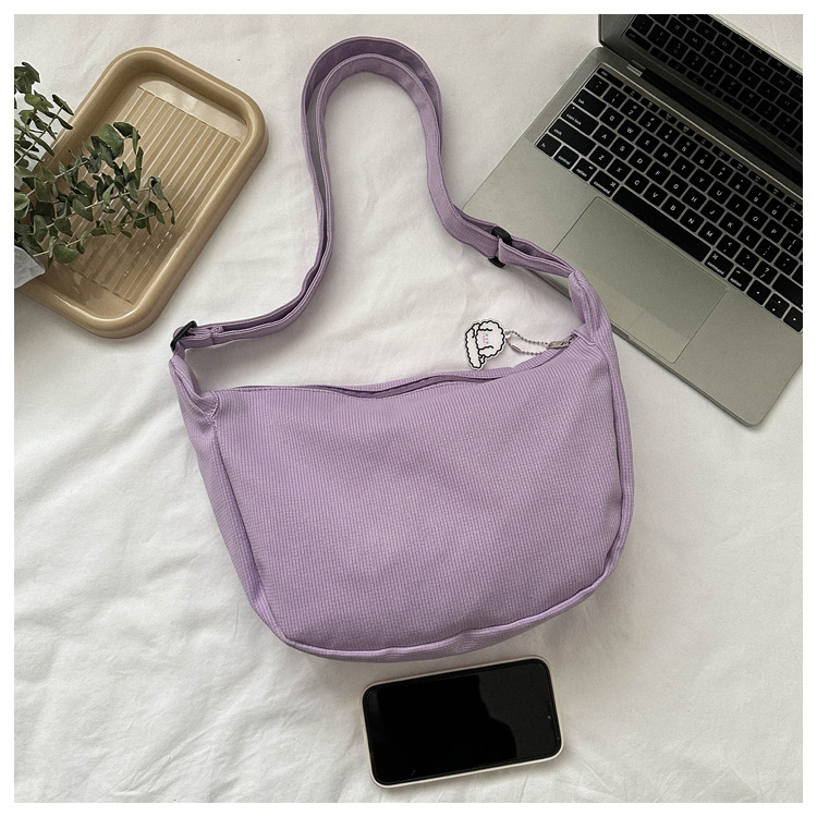 Shoulder Bags Women Solid Harajuku All-match Simple Multifunction Handbags Large Capacity Crossbody Bags for Women Teens Purse