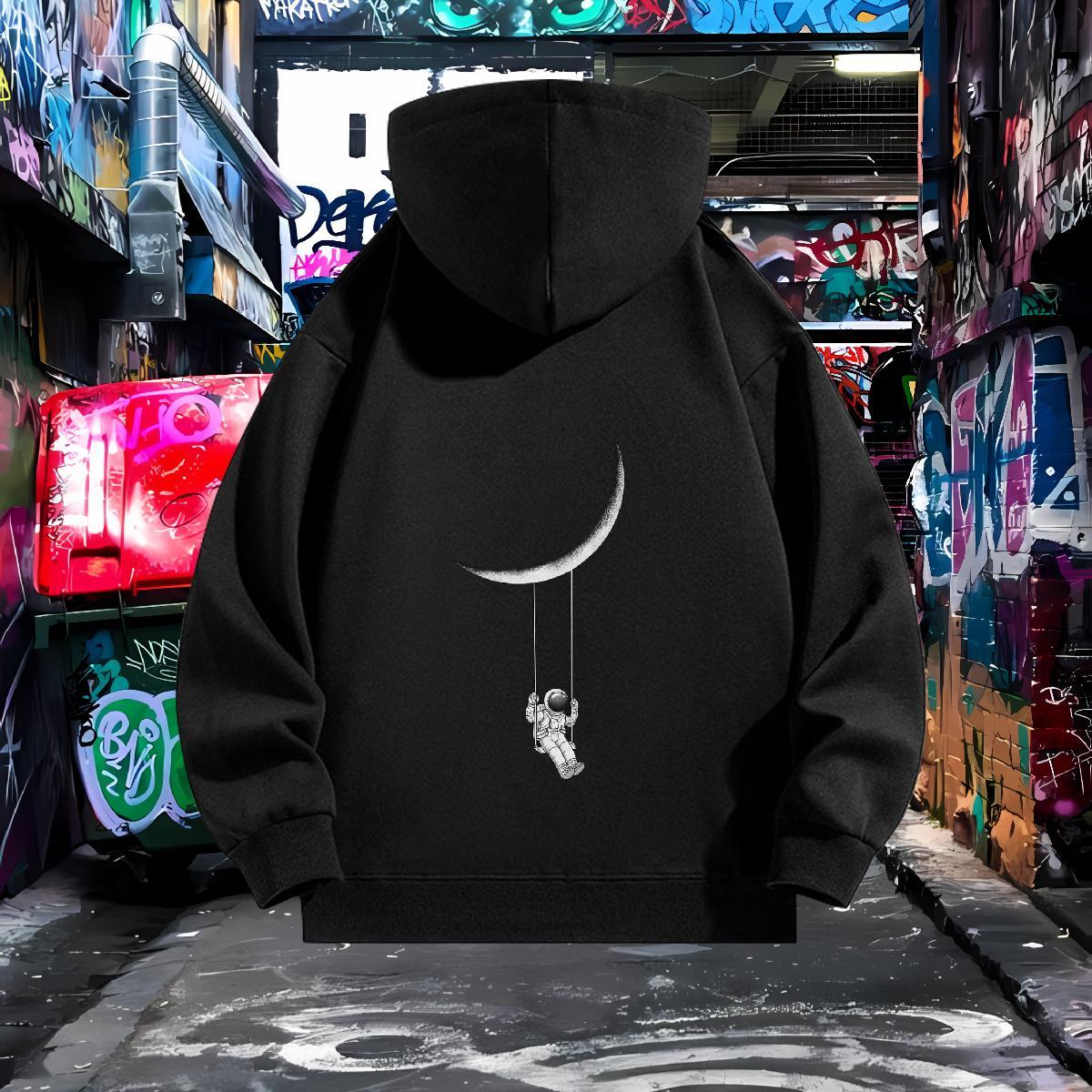 Factory Direct Hoodie Hooded Collar Popular Men Hoodie DIY Logo Oversized Tops Hoodie Street Wear Velvet Thick