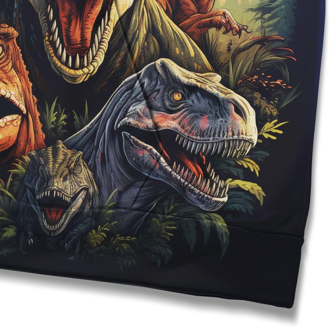 Hoodie for Mens Womens Men Psychedelic Dinosaur Graphic Hoodie Hoodies Colorful Animal King Pockets Long Sleeve Pullover, Black Graphic Cool patterns