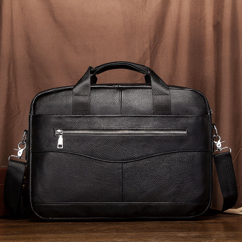 Genuine Briefcases for Men: Laptop Bags, Travel & hot Work, Top Layer Leather
