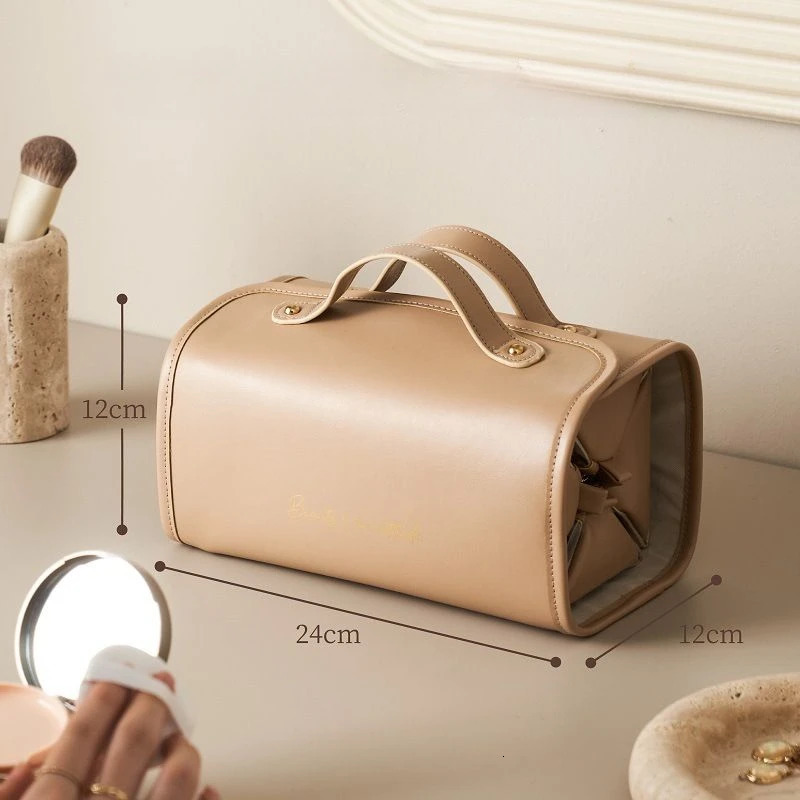 Folding Makeup Bag Detachable Portable Large Capacity Travel and Outdoor Storage Waterproof Storage Makeup Bag 241106