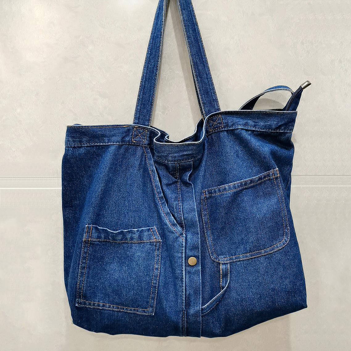 Denim Shoulder Bags for Women Casual Jeans Bags Designer Tote Crosbody Luxury Handbags Denim Shopping Bag Bolsos Para Mujer 2023