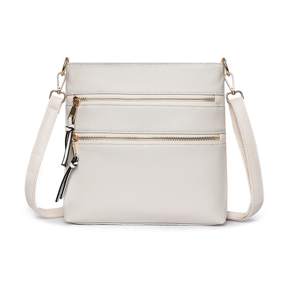 Genuine Leather Mobile Phone Bag Soft Trendy Crossbody Bag with 2 Adjustable Strap Casual Shoulder Purse Multi Pockets for Women
