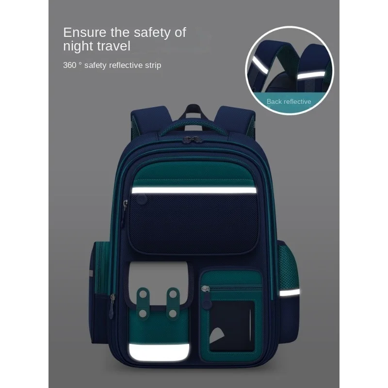 New Children School Bags Backpacks for Boys Girls Primary School Kid Students Multiple Pockets Orthopedic Cute Bookbags Mochilas