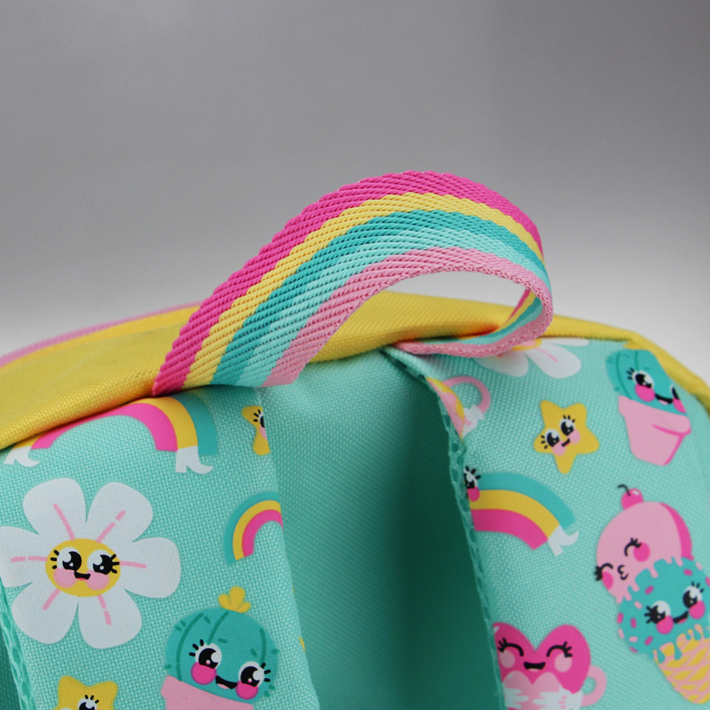 Australia Smiggle Original Children's Sschoolbag Girls Sunflower Shoulder Backpack Kawaii 3-7 Years Old Modelling Bags 14 Inches