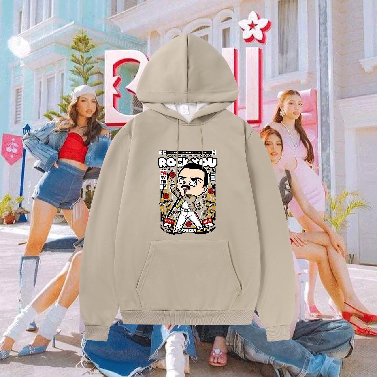 Wholesale Hoodie For Man Hooded Collar Long Sleeve Free Shipping Couples Hoodie DIY Anime Top Hoody Autumn Winter Casual Thick Plush