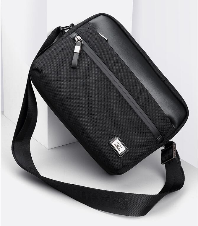 Men shoulder Bag fashion brand street trend boy daily style personalized bag backpack small diagonal span Male Messenger Bag