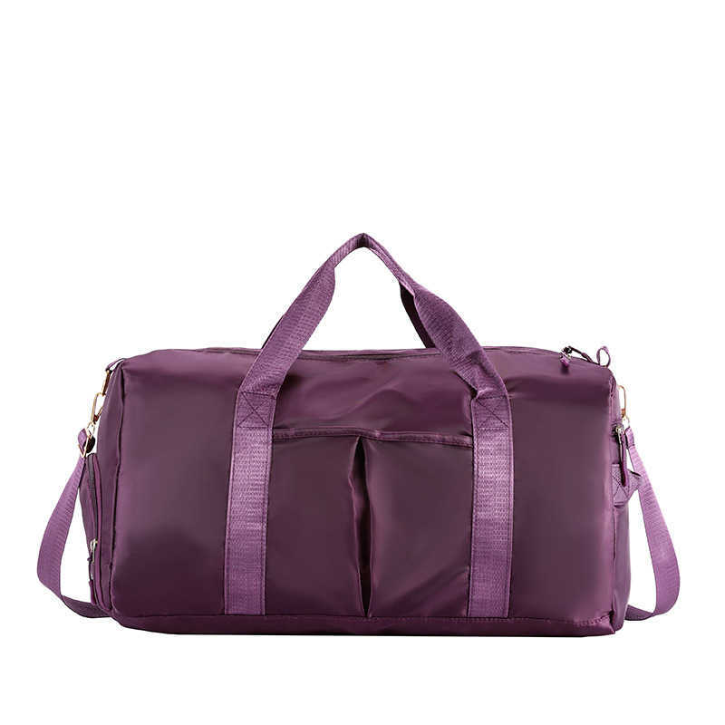 Large capacity fashionable hand-held travel bag for women, lightweight and short distance business travel luggage bag for men, sports and fitness cros