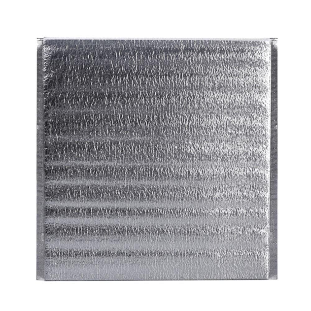 50Pcs/Pack Folding Ice Cold Warm Aluminum Foil Bag Delivery Carrier Food Thermal Insulation Bag Packing Drink Storage Cooler Bag