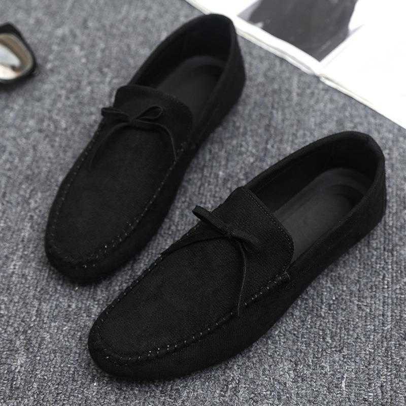 CMM Business Summer Mens Casual Trendy Shoes Wedding Groom Driving Fashion Loafer Shoes Lazy Thick Bottom